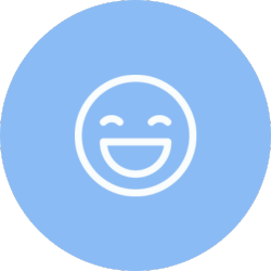 Happy face icon