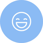 Happy face icon