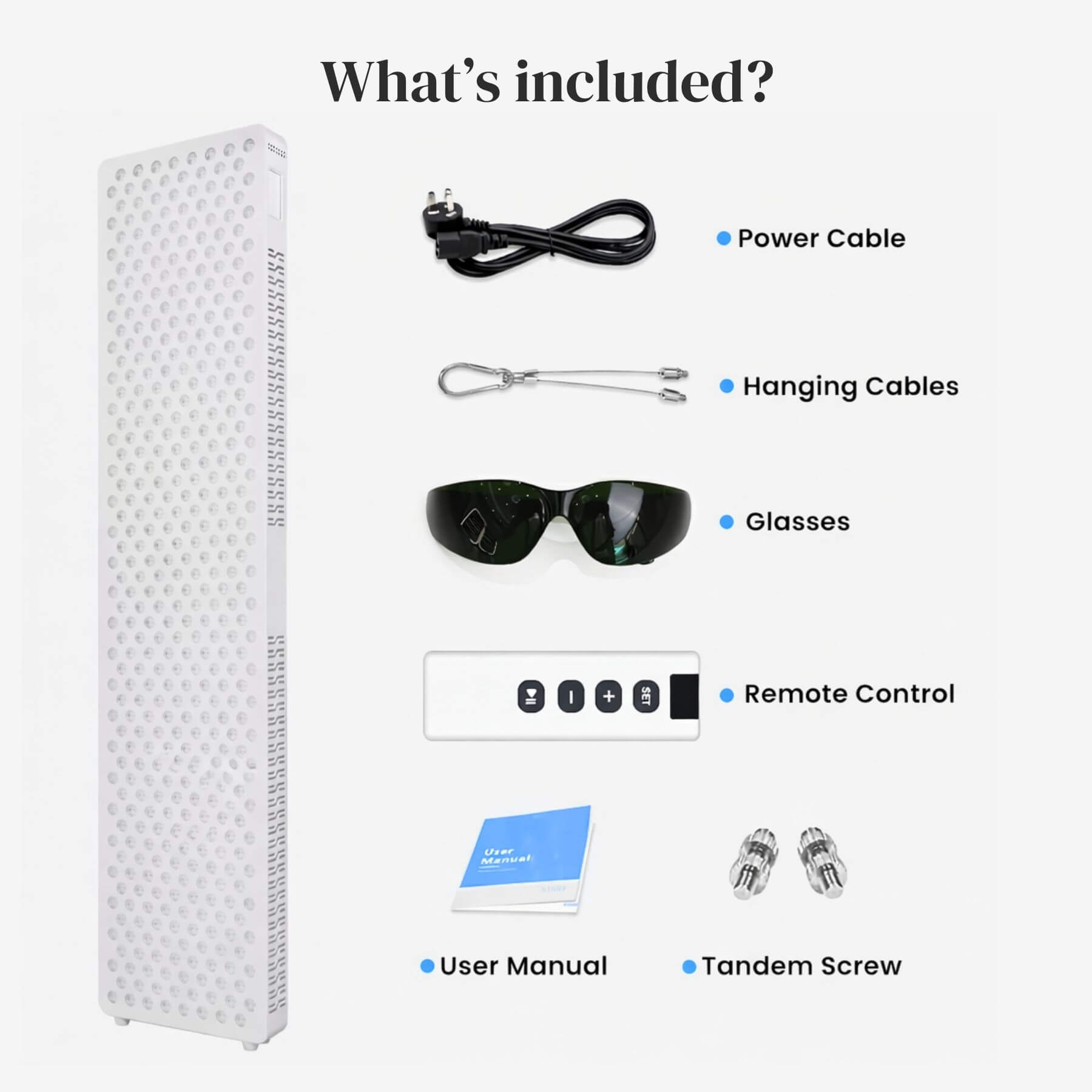 What's in the box of Pro Panel Ultra 