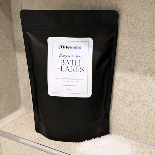1 pack of EliteRelief™ Magnesium Bath Flakes 400g