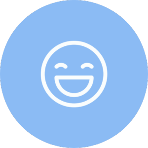 Happy face icon