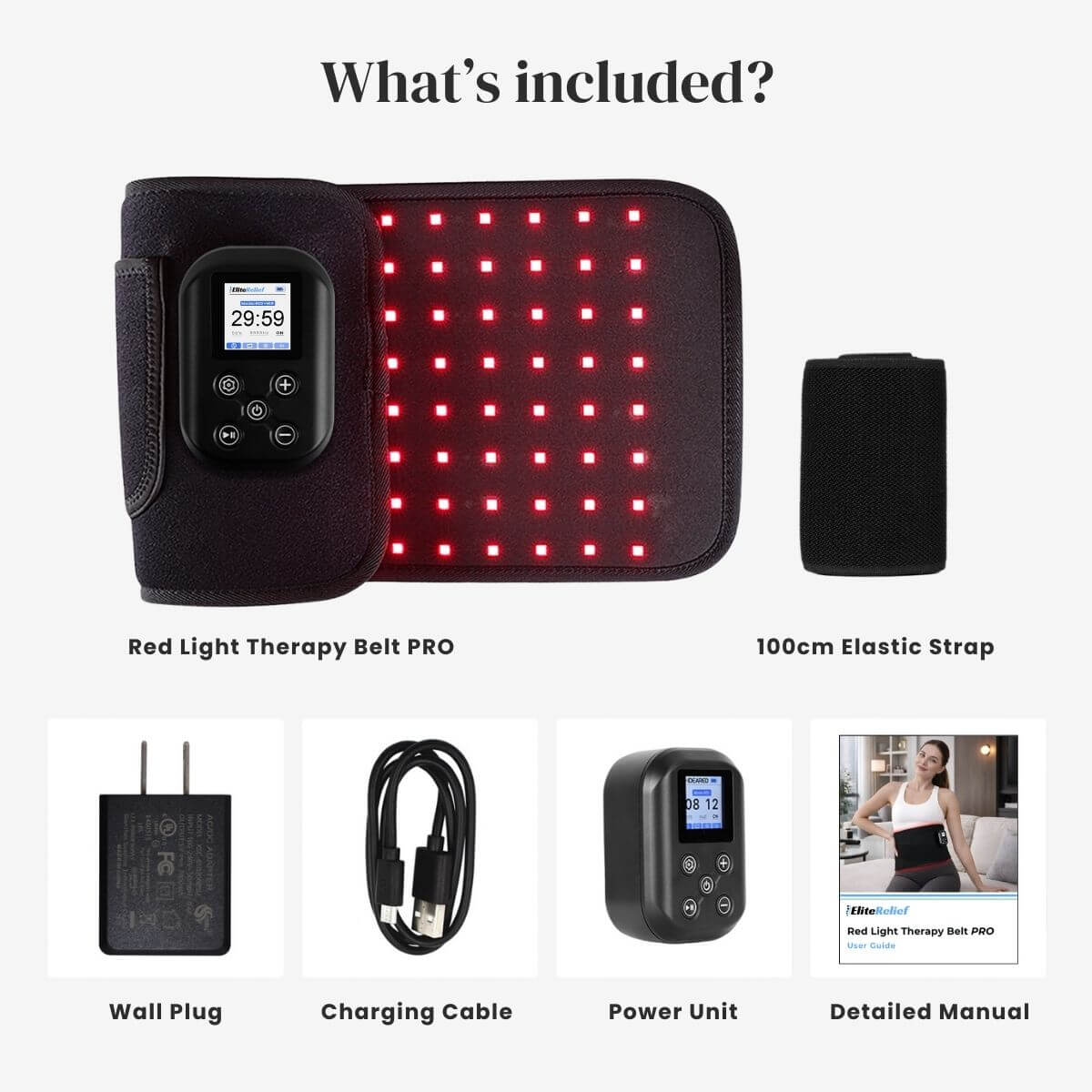 EliteRelief™ Red Light Therapy Belt PRO - TGA Registered