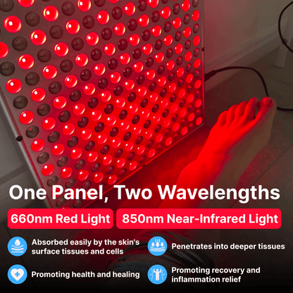 EliteRelief™ Red Light Therapy Panel