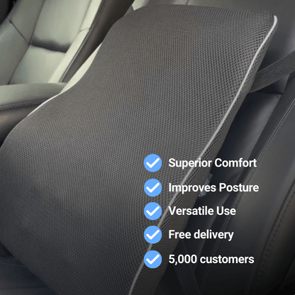 Memory Foam Lumbar Support Cushion