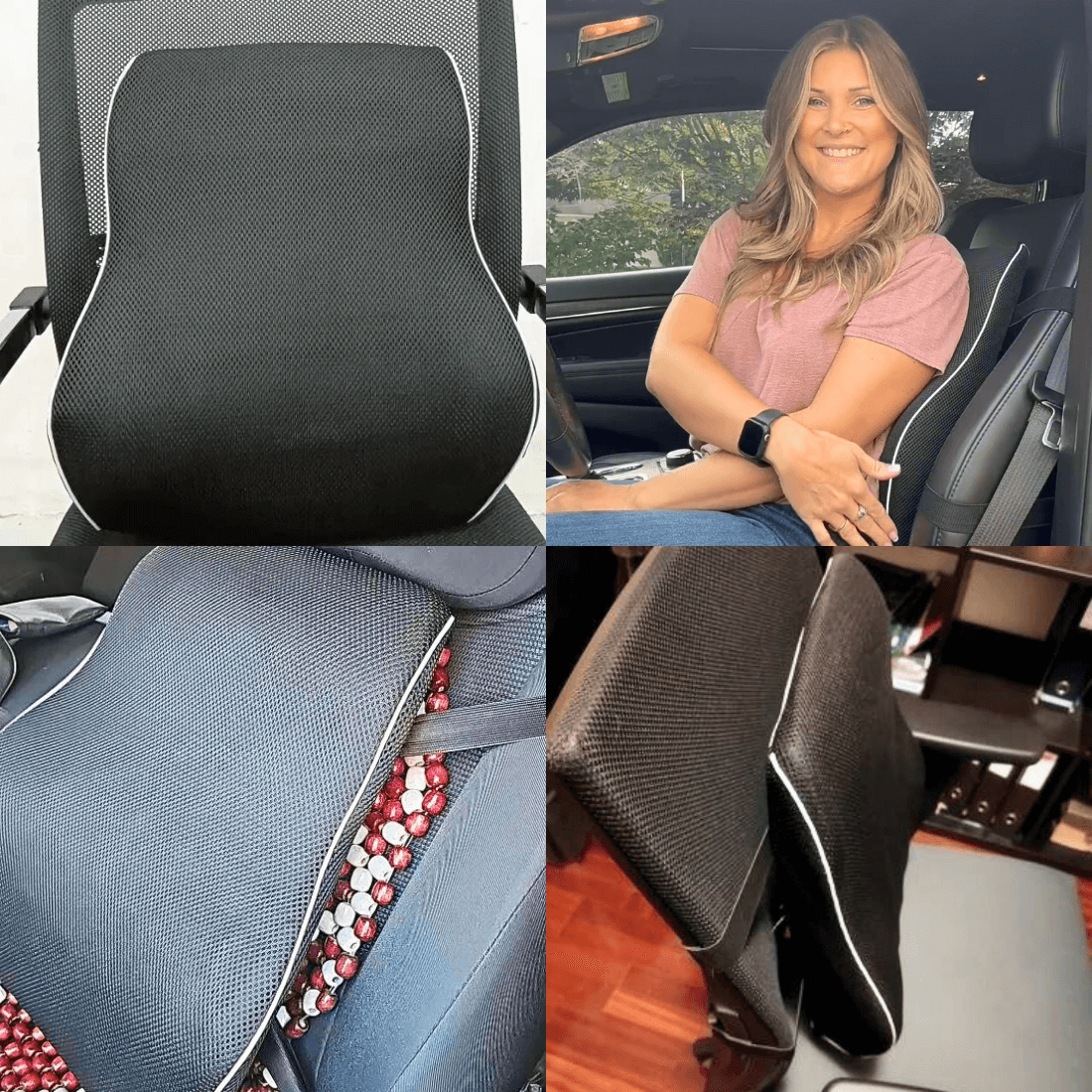Memory Foam Lumbar Support Cushion