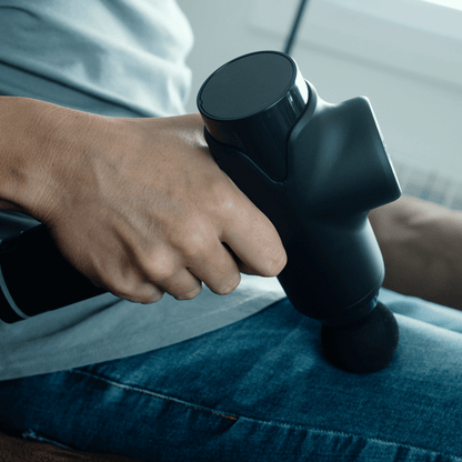 Product 1 Massage Gun on Leg