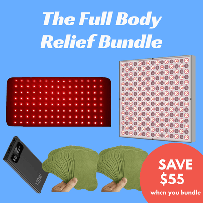 Full Body Relief Bundle with red light therapy & Gua Sha